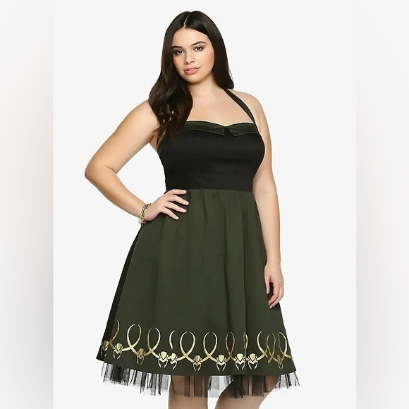 Her Universe Dresses & Skirts - Marvel Her Universe Loki Strapless A-Line Dress